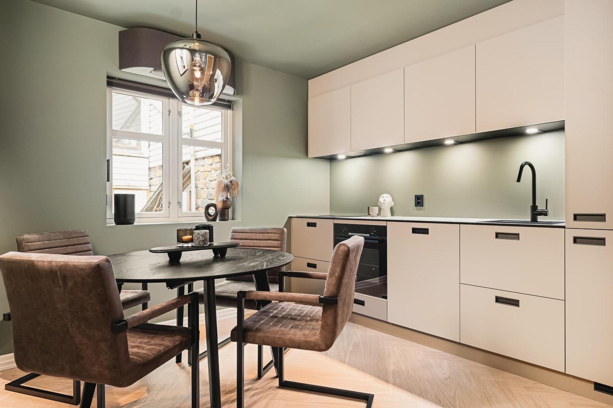 Bryggen // Floyen Apartments Bergen Dış mekan fotoğraf