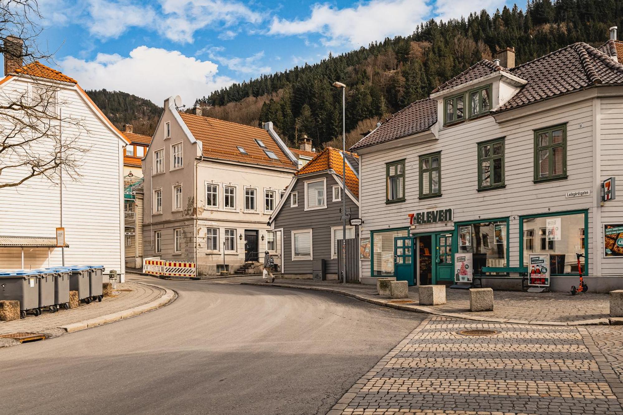 Bryggen // Floyen Apartments Bergen Dış mekan fotoğraf