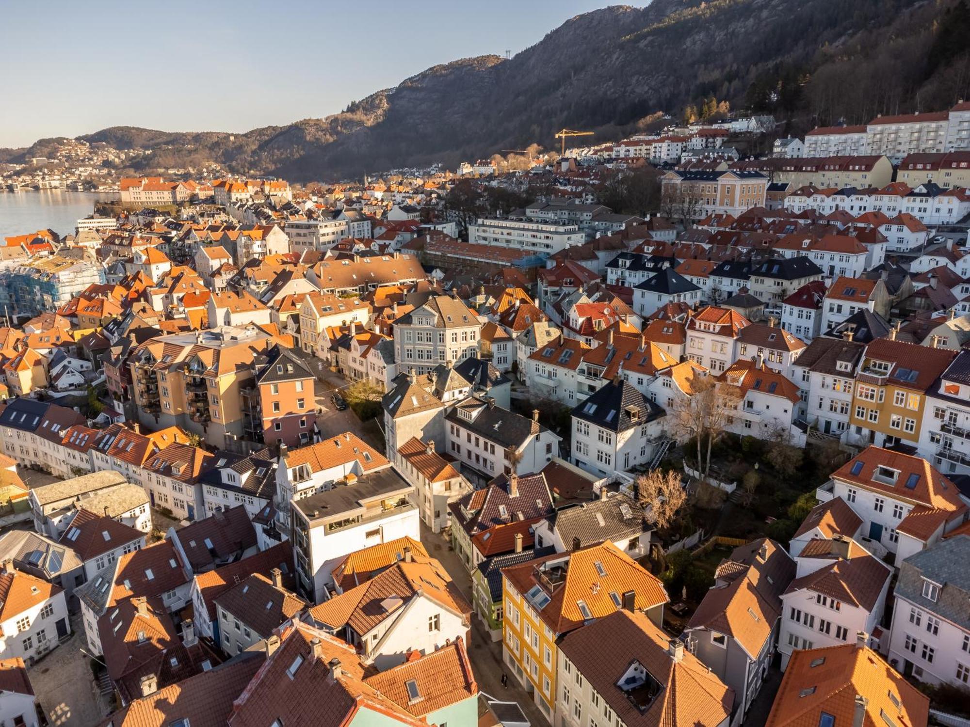 Bryggen // Floyen Apartments Bergen Dış mekan fotoğraf