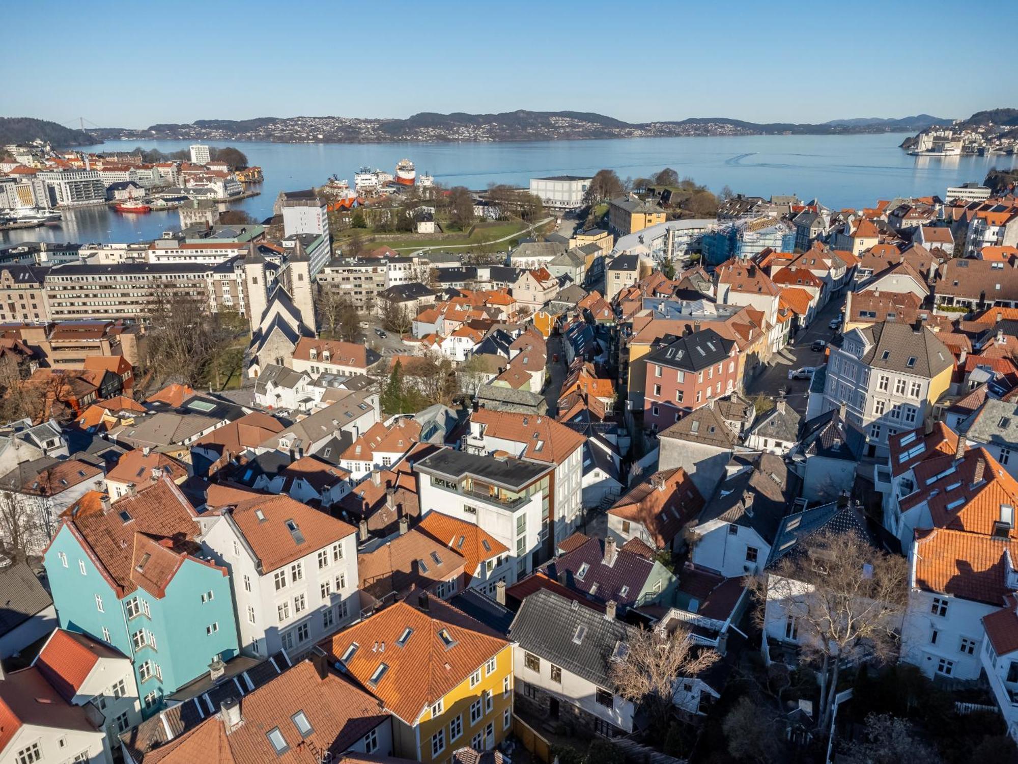 Bryggen // Floyen Apartments Bergen Dış mekan fotoğraf